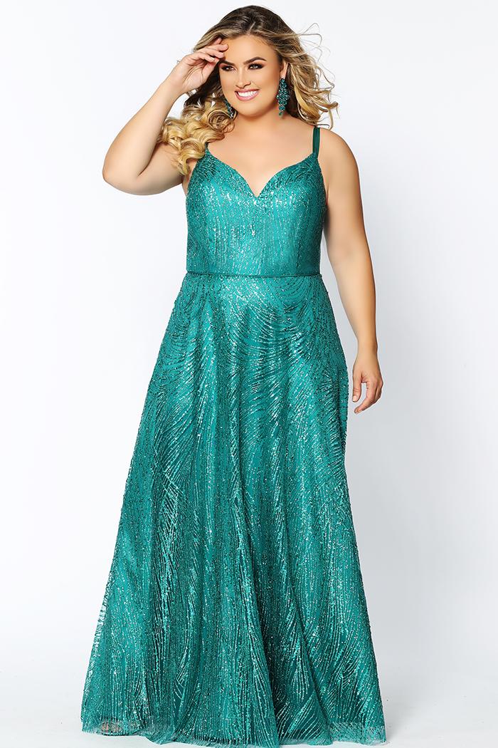 SC72860 / Emerald Green /Size 24 / Sydneys Closet