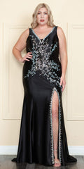 W1132 / Black / Size 20 / Linda