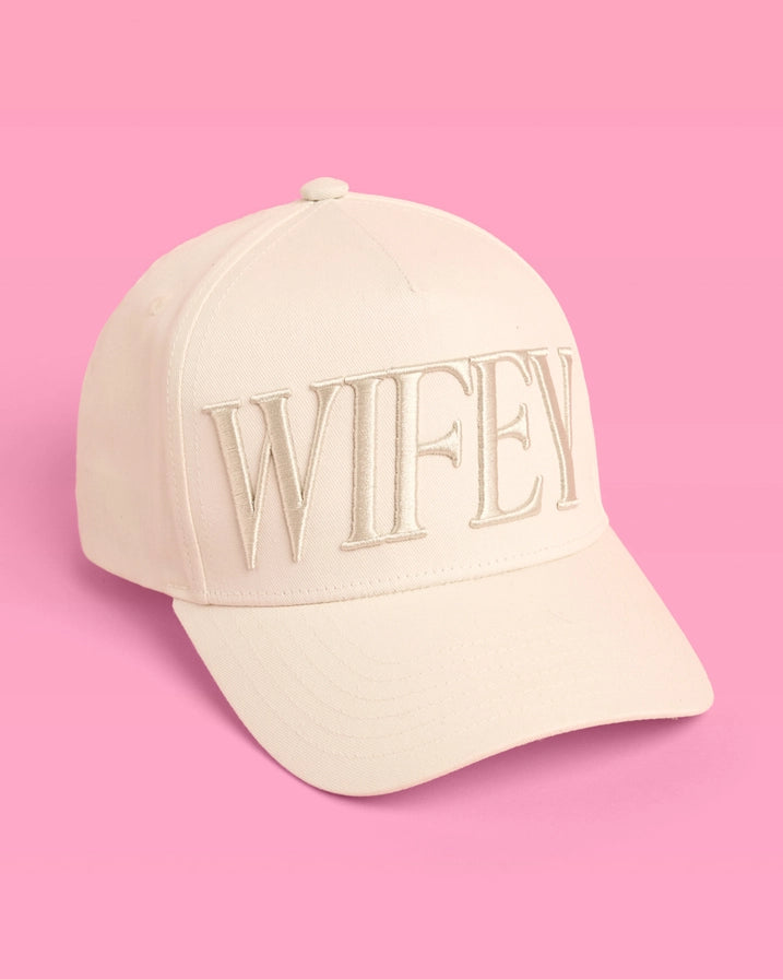 Beige Wifey Hat