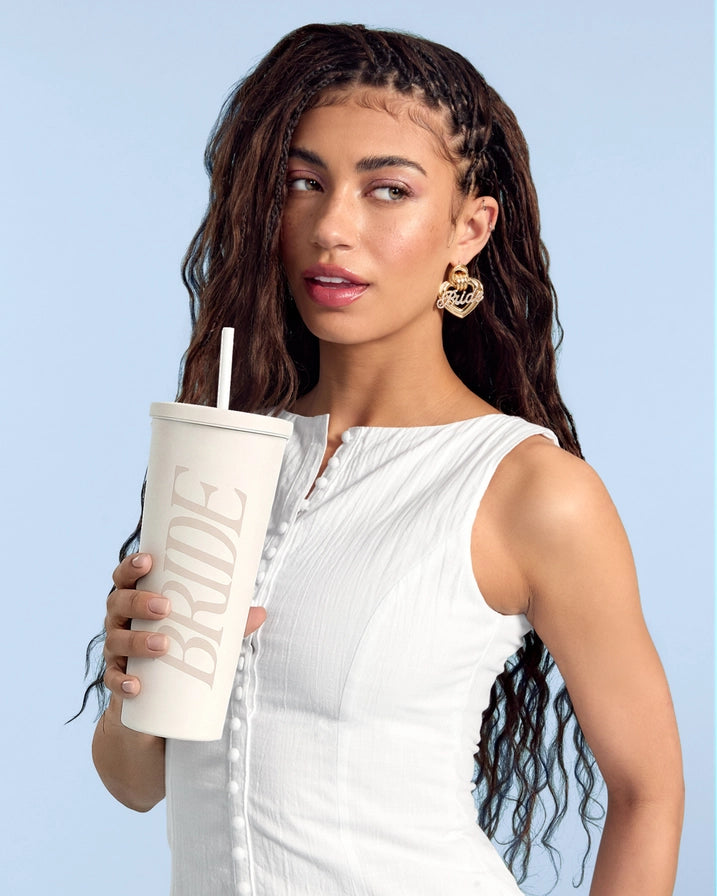 Bride Monochrome Tumbler