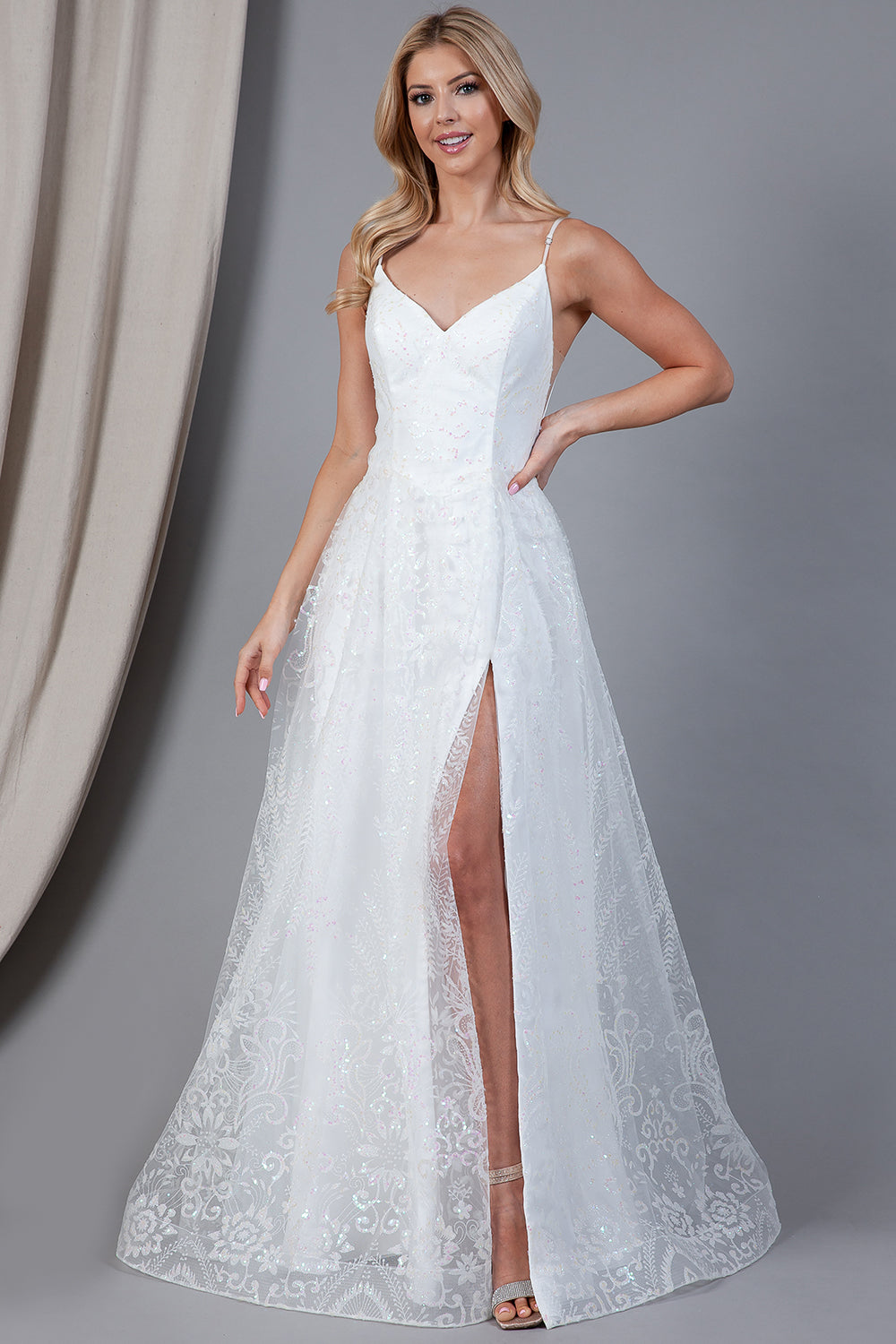 EL010/ White/ Size 6/ Amelia