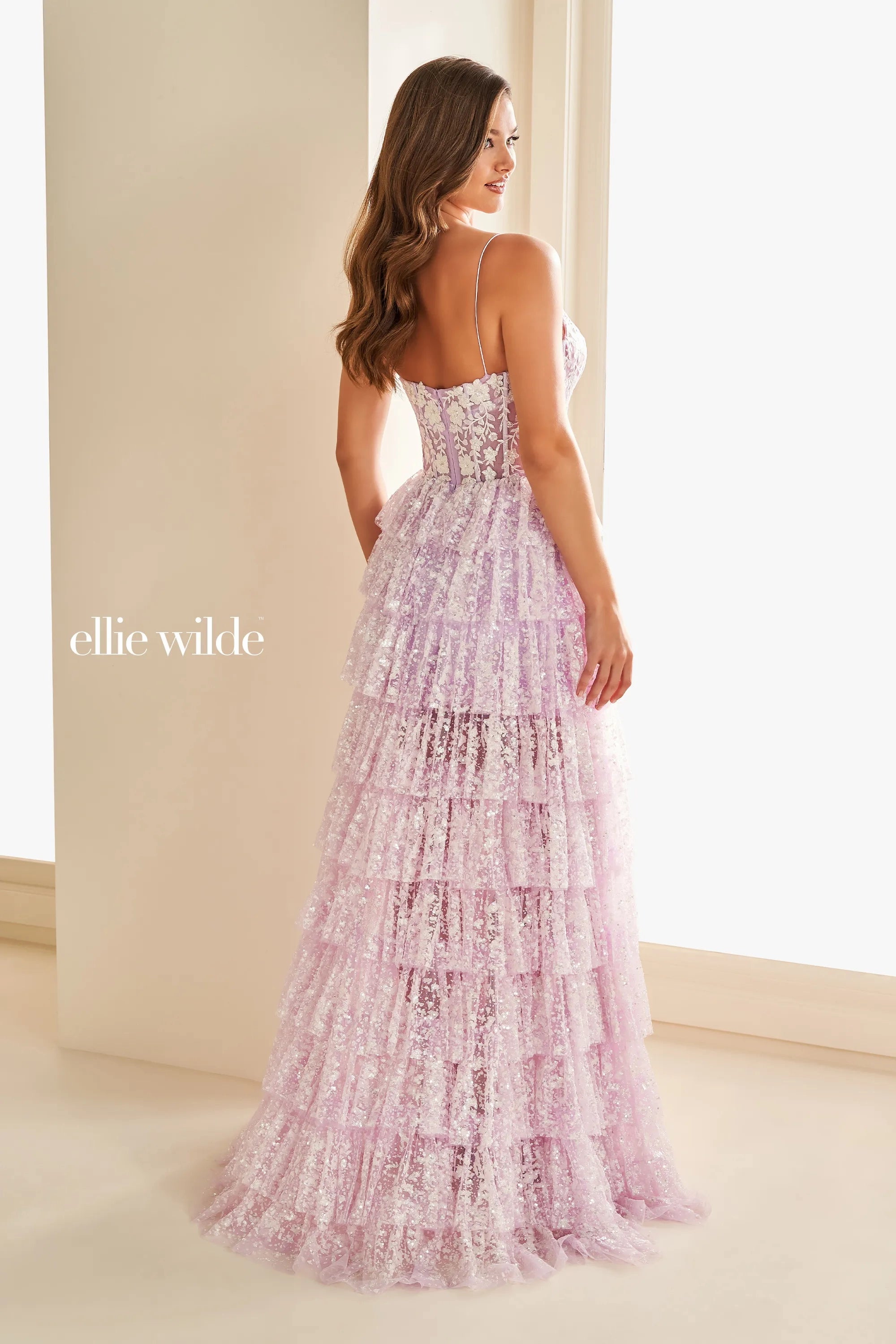3606/Dusty Rose/size 0/ Ellie Wilde