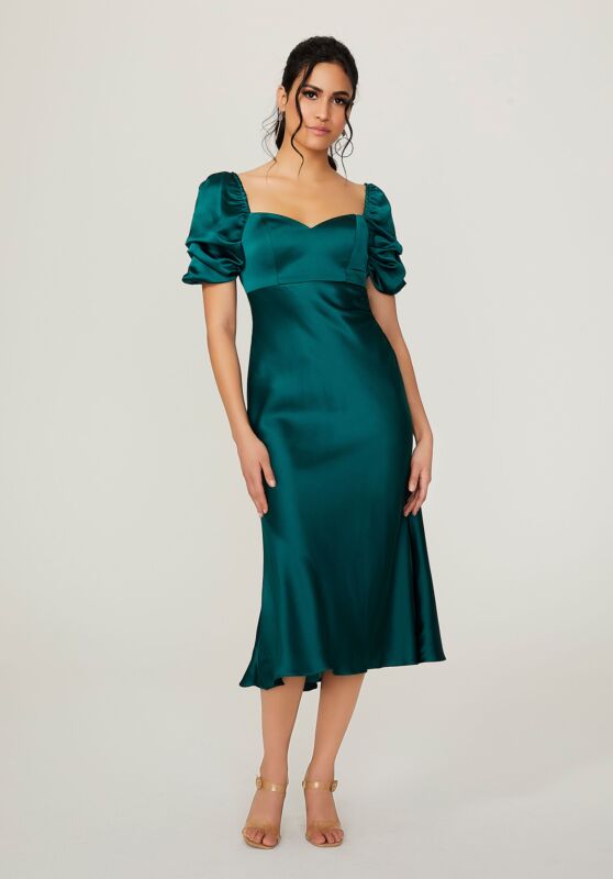 887/ Emerald/ Size 12/  Morilee