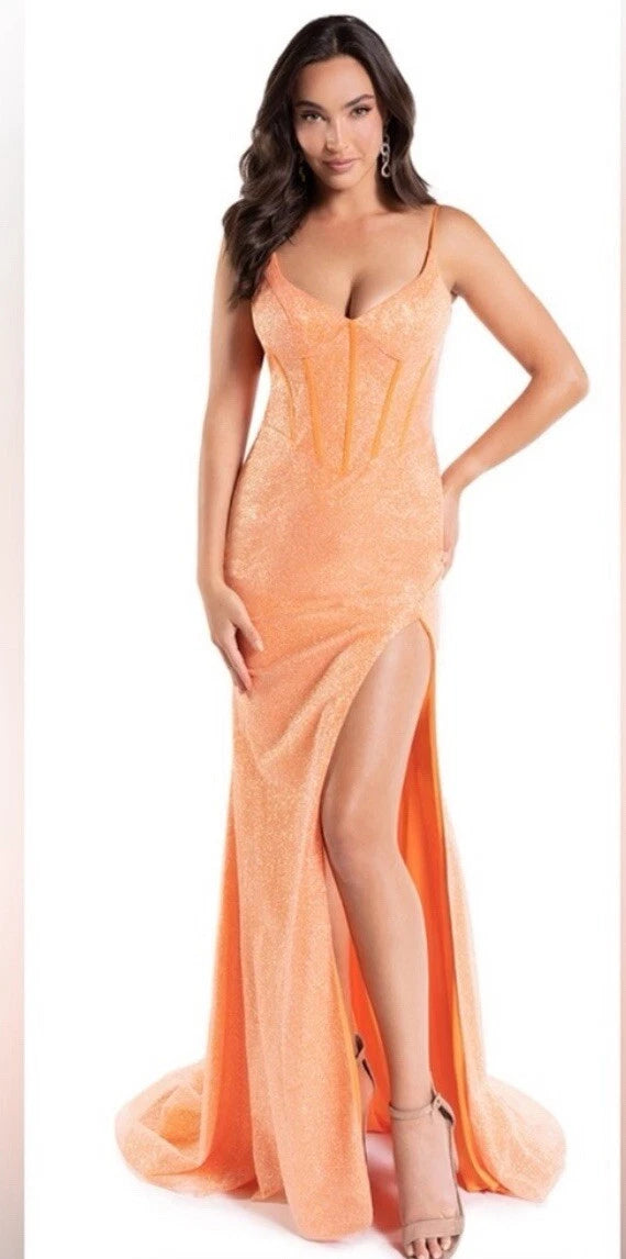 90183/size 12/orange/ABBY PARIS