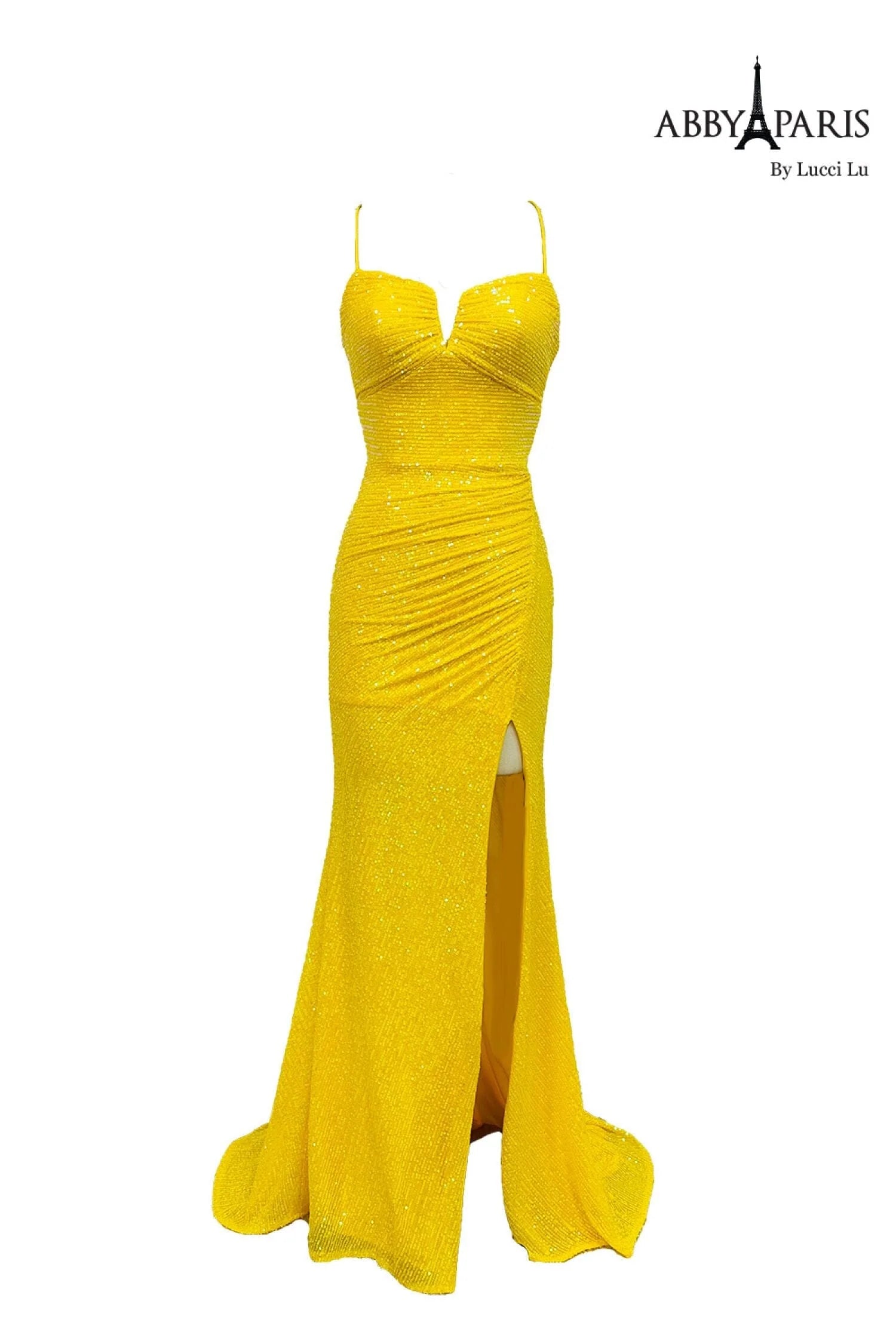 90218/ Yellow/ Size 6/ Abby Paris